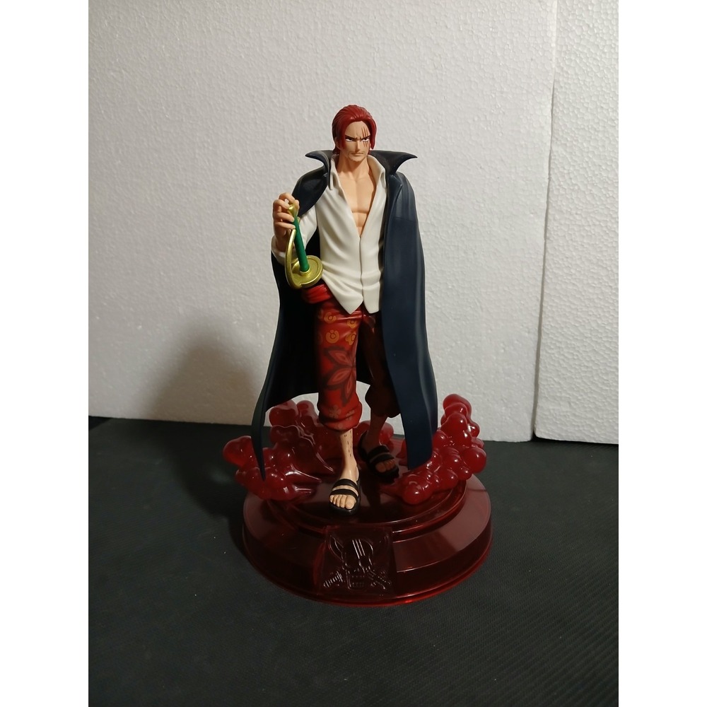 Shanks One Piece Anime Figure 7.75" Banpresto Red Base Collectible Statue‎